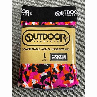 アウトドアプロダクツ(OUTDOOR PRODUCTS)のOUTDOOR アウトドア メンズボクサーパンツ 2枚組 Lsize(ボクサーパンツ)