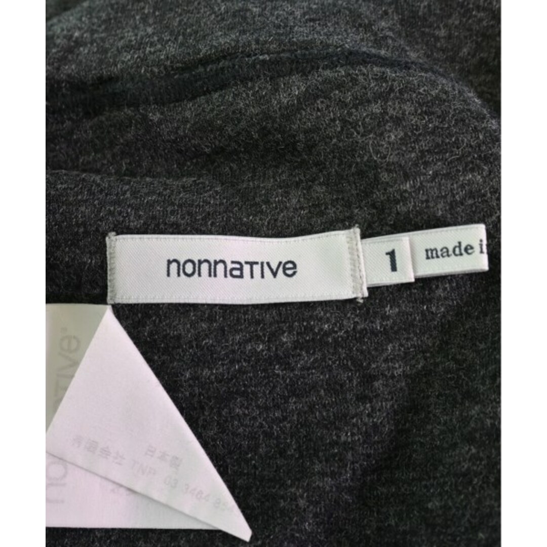 nonnative(ノンネイティブ)のnonnative ノンネイティヴ スウェットパンツ 1(S位) 黒系 【古着】【中古】 メンズのパンツ(その他)の商品写真