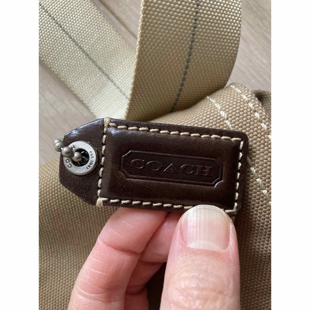 COACH(コーチ)のコーチ メッセンジャー ビジネス A4 ショルダーバッグ  レザーキャンバス メンズのバッグ(ビジネスバッグ)の商品写真