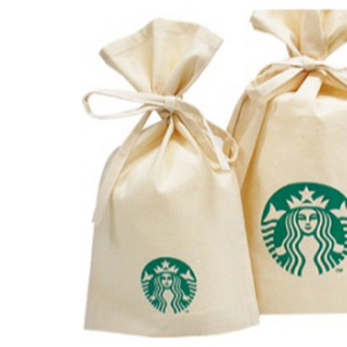 スターバックスコーヒー(Starbucks Coffee)のStarbucks リユーザブルギフトバッグ ギフトバッグ  スターバックス(ポーチ)