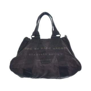 マークバイマークジェイコブス(MARC BY MARC JACOBS)のMARC BY MARC JACOBS ハンドバッグ - 茶 【古着】【中古】(ハンドバッグ)