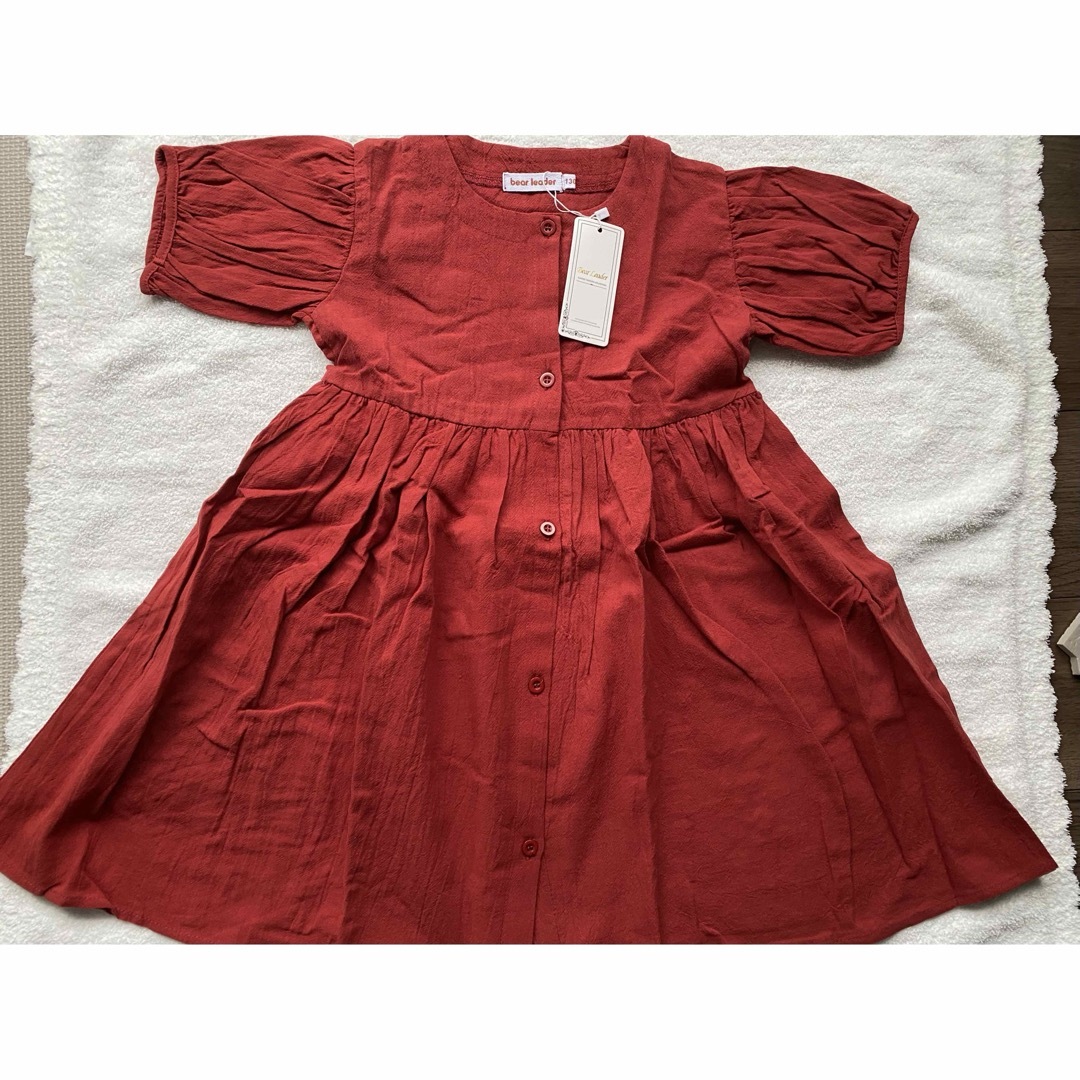 【新品】ワンピース キッズ/ベビー/マタニティのキッズ服女の子用(90cm~)(ワンピース)の商品写真