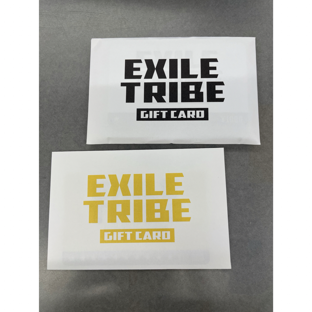 EXILE TRIBE ギフトカード エンタメ/ホビーのタレントグッズ(男性タレント)の商品写真