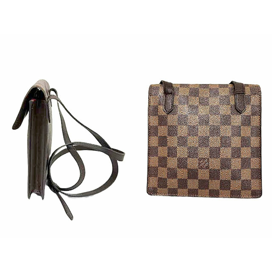 LOUIS VUITTON(ルイヴィトン)の【中古】LOUIS VUITTON ルイヴィトン バッグ ショルダーバッグ N45272 ダミエ ピムリコ 廃盤 ブラウン レディースのバッグ(メッセンジャーバッグ)の商品写真