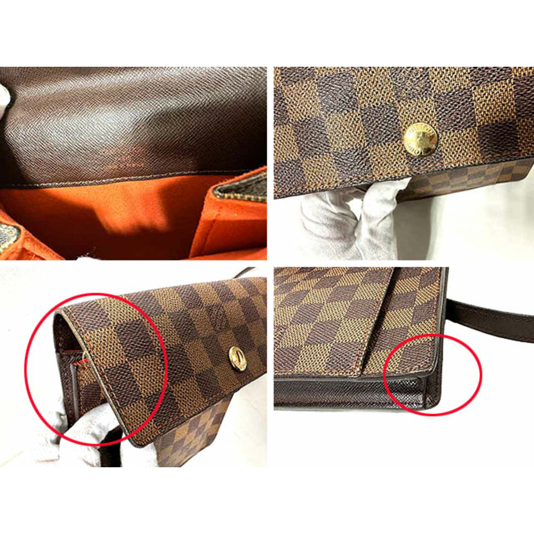 LOUIS VUITTON(ルイヴィトン)の【中古】LOUIS VUITTON ルイヴィトン バッグ ショルダーバッグ N45272 ダミエ ピムリコ 廃盤 ブラウン レディースのバッグ(メッセンジャーバッグ)の商品写真