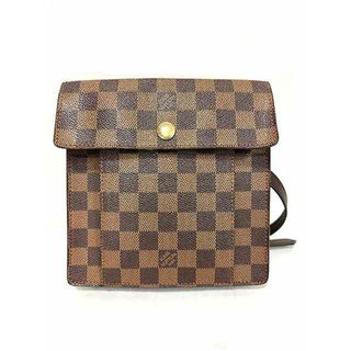 ルイヴィトン(LOUIS VUITTON)の【中古】LOUIS VUITTON ルイヴィトン バッグ ショルダーバッグ N45272 ダミエ ピムリコ 廃盤 ブラウン(メッセンジャーバッグ)