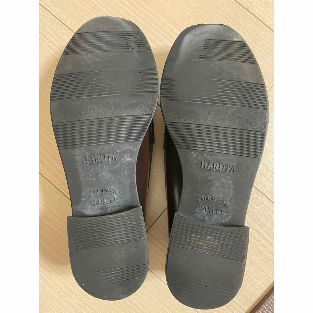 HARUTA(ハルタ)のHARUTA ローファー茶色 (24.5cmEEE) レディースの靴/シューズ(ローファー/革靴)の商品写真