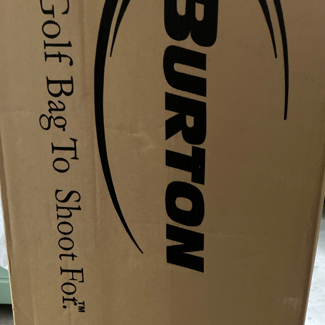 BURTON(バートン)のゴルフバック　BURTON スポーツ/アウトドアのゴルフ(バッグ)の商品写真