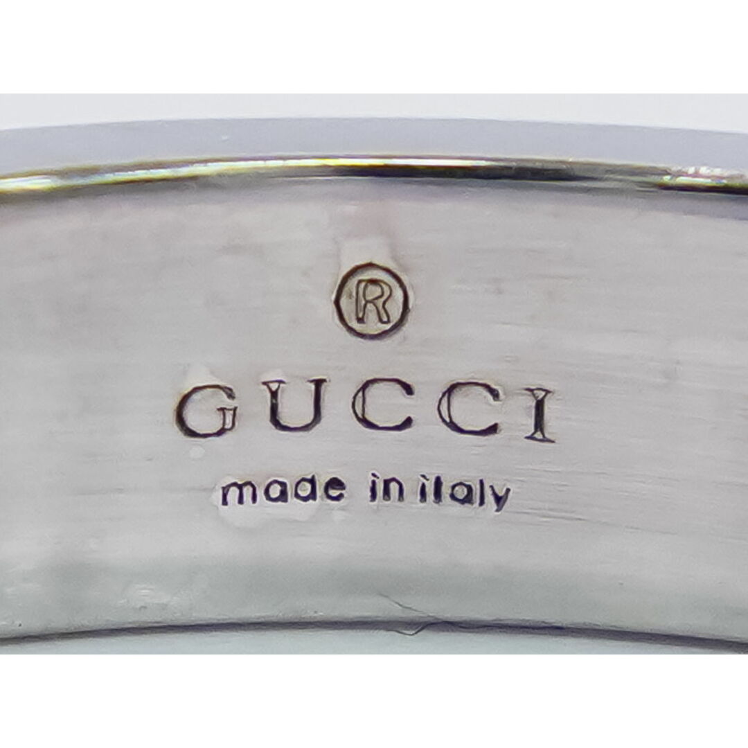 GUCCI - 本物 グッチ GUCCI アイコン ダイヤモンド 750 WG GUCCI - 本物 グッチ GUCCI アイコン ダイヤモンド 750 WG