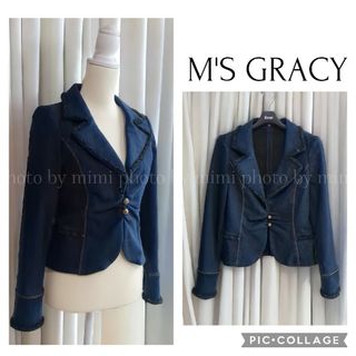 エムズグレイシー(M'S GRACY)のM'S GRACY*カタログ掲載*デニムジャケット(Gジャン/デニムジャケット)