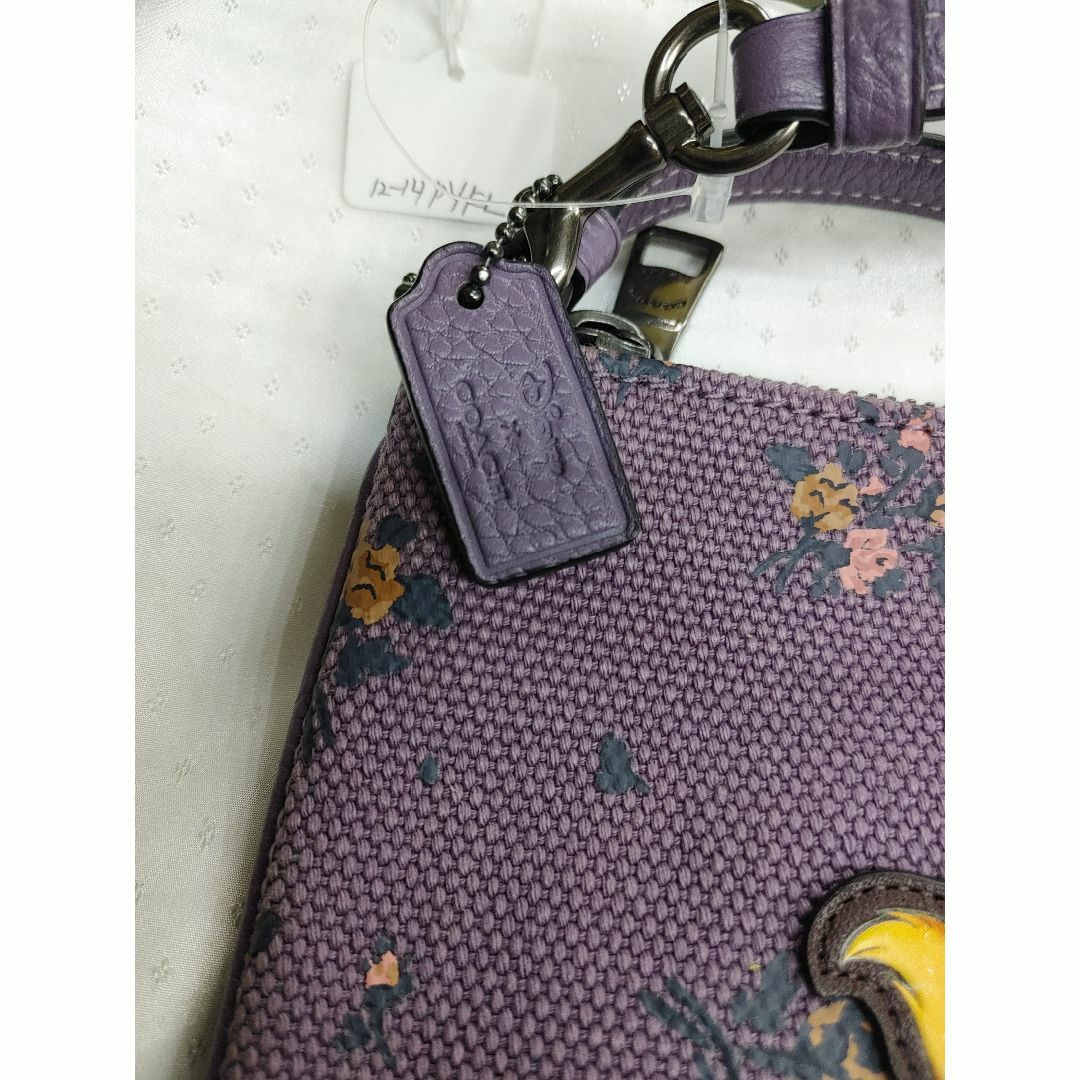 COACH(コーチ)のCOACH☆ディズニー☆ポーチ☆コラボ☆USED品☆ レディースのファッション小物(ポーチ)の商品写真