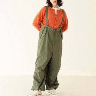 BEAMS BOY - 【超希少品・入手困難】 BEAMS BOY  サロペット　カーキ　ワンサイズ