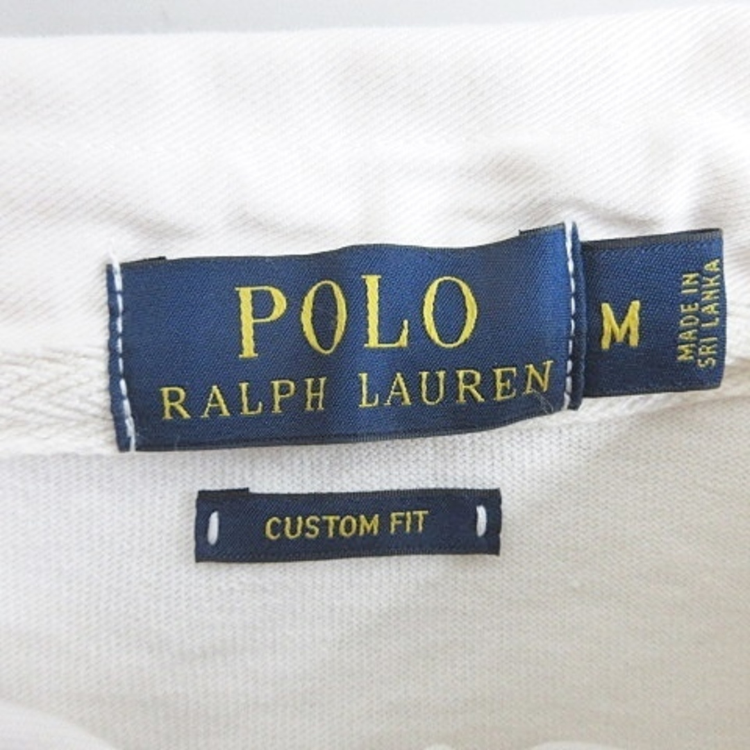 POLO RALPH LAUREN(ポロラルフローレン)のポロ ラルフローレン シャツ ラガーシャツ 長袖 別布 オフホワイト 紺 M メンズのトップス(シャツ)の商品写真