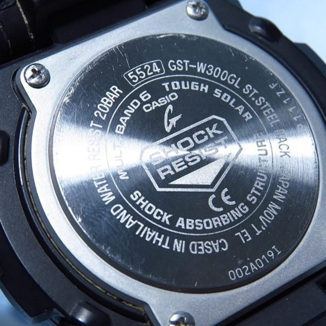 G-SHOCK(ジーショック)のカシオ G-SHOCK G-STEEL GST-W300GL 腕時計 メンズの時計(腕時計(アナログ))の商品写真
