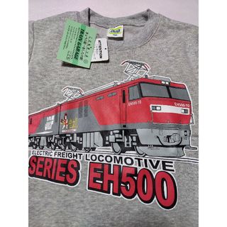 【新品未使用】トレーナー裏起毛　TRAIN GARAGE 桃太郎　120(Tシャツ/カットソー)