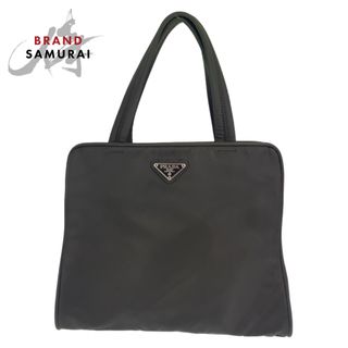 プラダ(PRADA)のPRADA プラダ テスート カーキ ナイロン トートバッグ ハンドバッグ メンズ 404556 【中古】(トートバッグ)