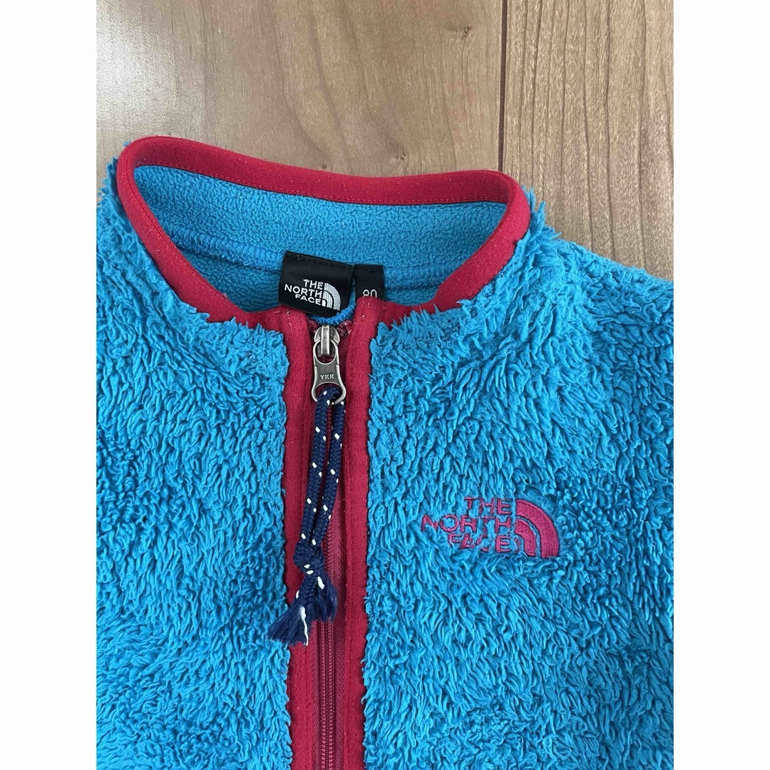 THE NORTH FACE(ザノースフェイス)のザノーフェイス　フリース　ベビー キッズ/ベビー/マタニティのベビー服(~85cm)(ジャケット/コート)の商品写真