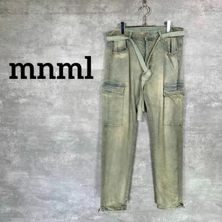 mnml - 美品 mnml ミニマル Striped Hoodie パーカー オーバーサイズの