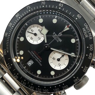 チュードル(Tudor)の　チューダー/チュードル TUDOR ブラックベイ　クロノ 79360N ブラック ステンレススチール 自動巻き メンズ 腕時計(その他)
