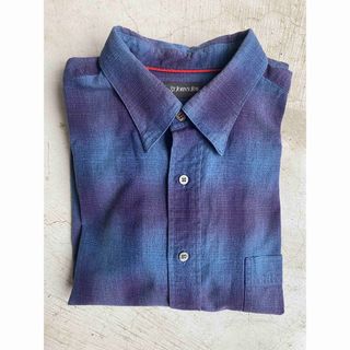 Paul Smith フリルシャツ　コットン　ドレスシャツ　アイボリー　日本製シャツ