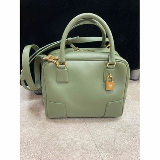 ロエベ(LOEWE)のLOEWEロエベ 超希少アマソナ19 アボガドグリーン(ハンドバッグ)