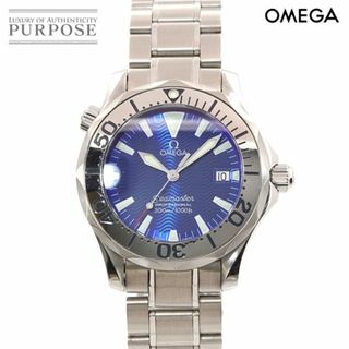 オメガ(OMEGA)のオメガ OMEGA シーマスター 300 プロフェッショナル 2263 80 ボーイズ 腕時計 デイト ブルー 文字盤 クォーツ ウォッチ Seamaster VLP 90198357(腕時計(アナログ))
