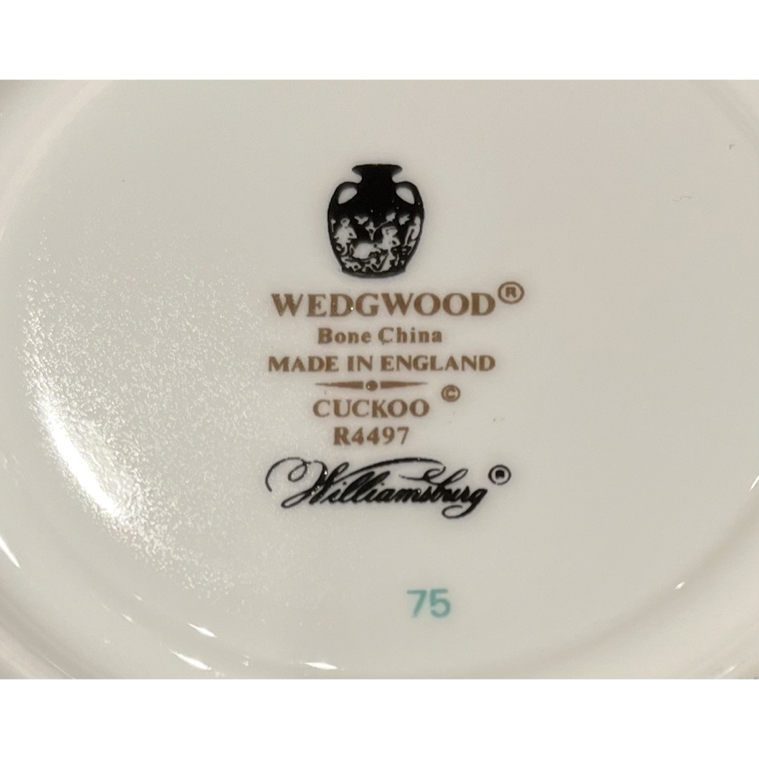 WEDGWOOD - ウェッジウッド カッコー 廃盤 2セットの通販 by WEDGWOOD - ウェッジウッド カッコー 廃盤 2セットの通販 by