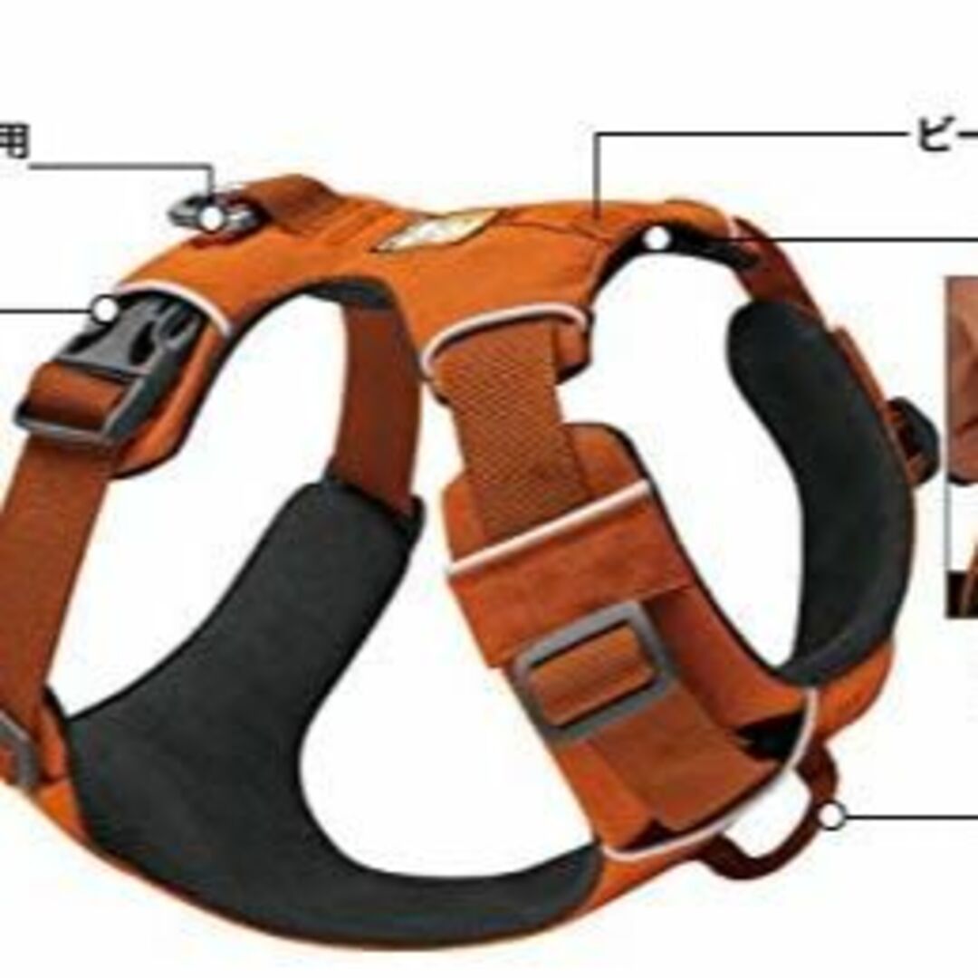 RUFFWEAR(ラフウェア) フロントレンジハーネス 1874127日本正規品 (XS