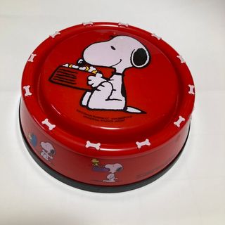 スヌーピー(SNOOPY)の犬、猫　エサ受け皿サイズ１６０✖️６５(ペットフード)