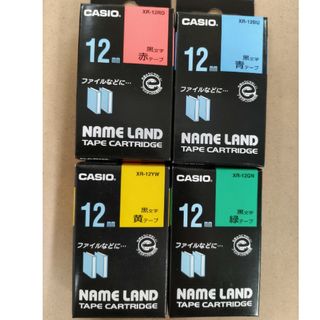 カシオ(CASIO)のカシオ　ネームランド　12mm(オフィス用品一般)