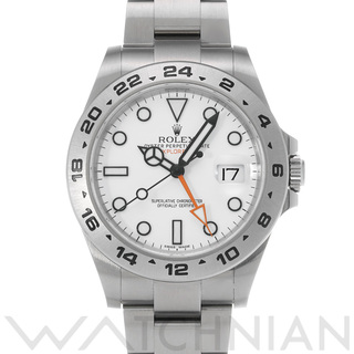 ロレックス(ROLEX)の中古 ロレックス ROLEX 216570 ランダムシリアル ホワイト メンズ 腕時計(腕時計(アナログ))