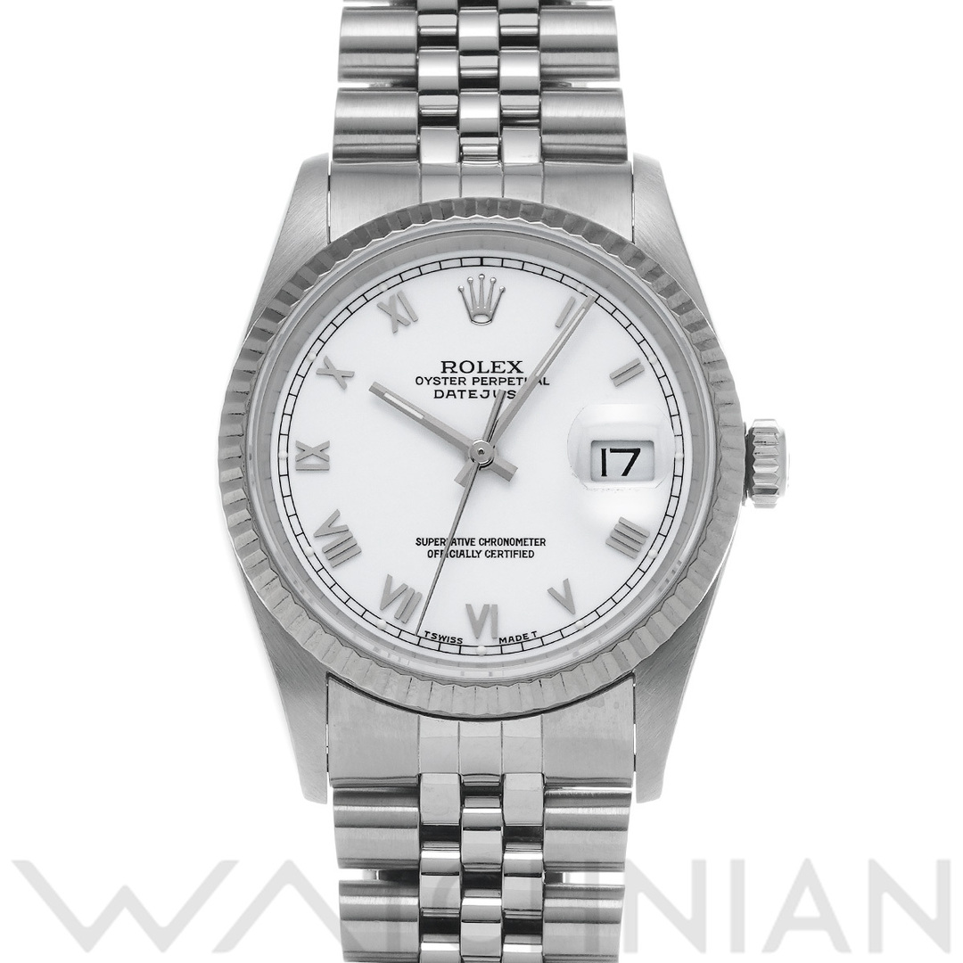 ROLEX(ロレックス)の中古 ロレックス ROLEX 16234 S番(1993年頃製造) ホワイト メンズ 腕時計 メンズの時計(腕時計(アナログ))の商品写真