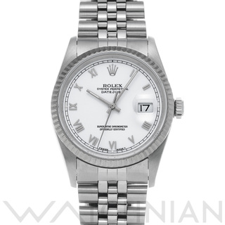 ロレックス(ROLEX)の中古 ロレックス ROLEX 16234 S番(1993年頃製造) ホワイト メンズ 腕時計(腕時計(アナログ))