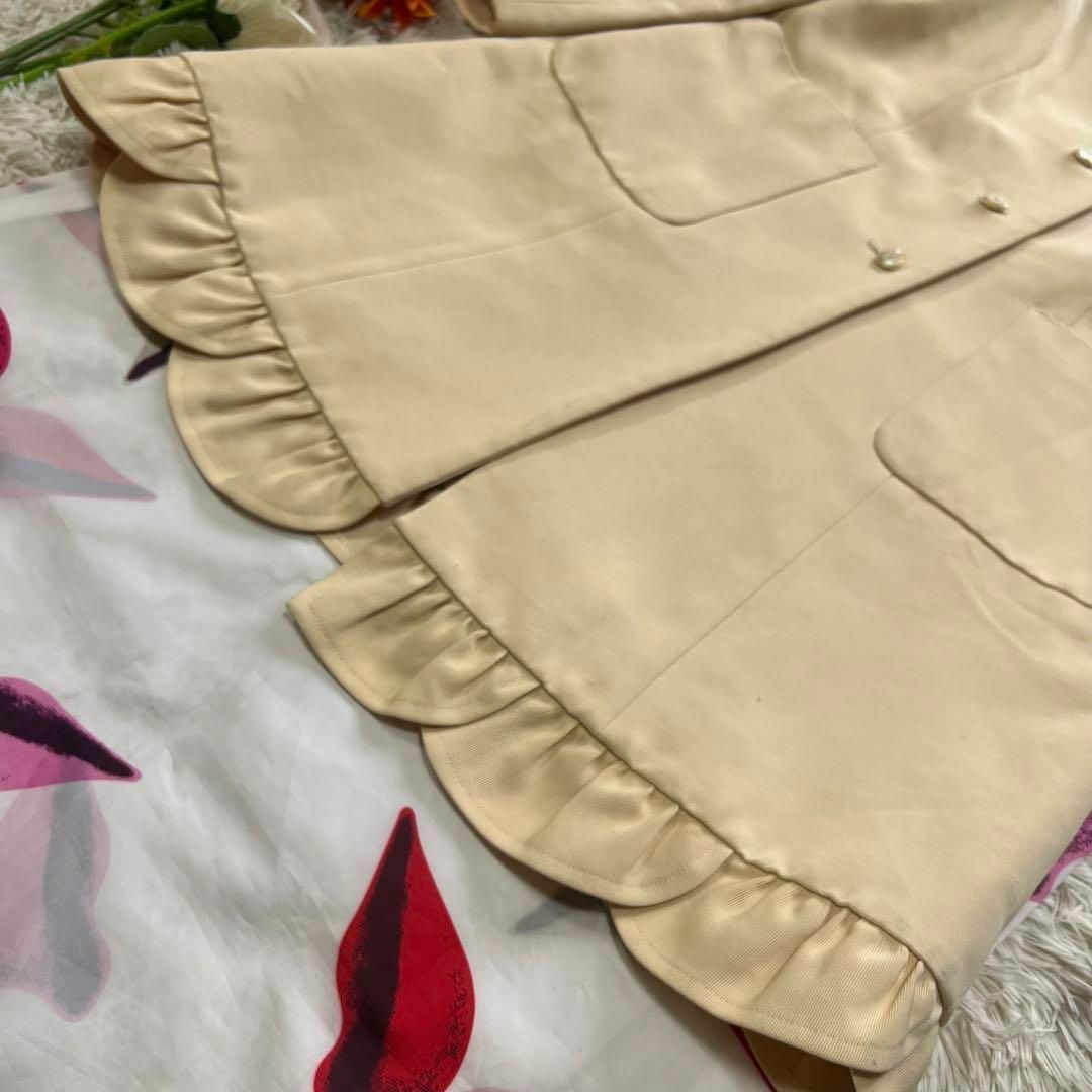 René - 【美品】Rene スプリングコート ペールオレンジ TISSUE René - 【美品】Rene スプリングコート ペールオレンジ TISSUE
