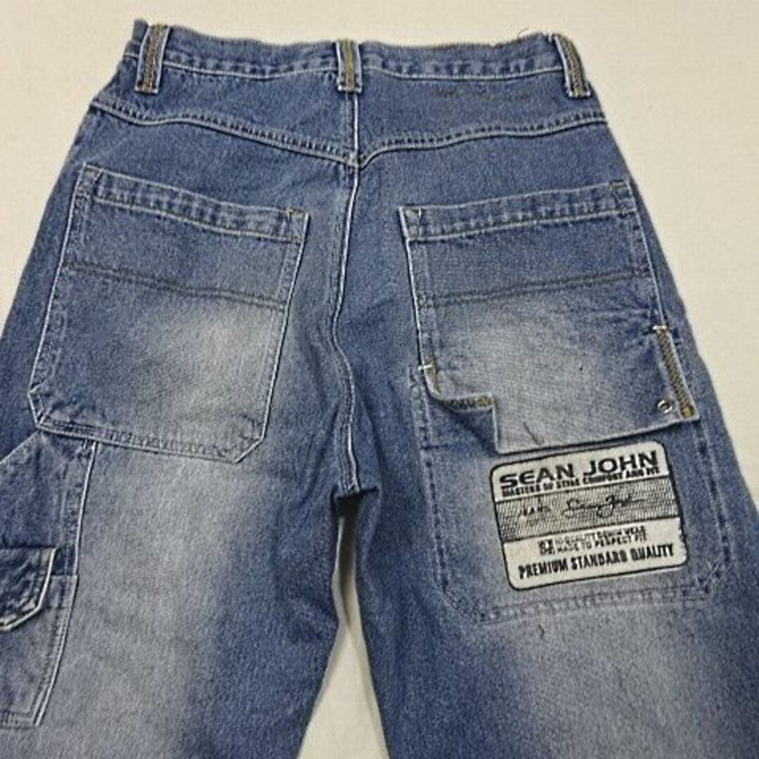 Sean John(ショーンジョン)のショーンジョン☆ワイドバギーデニム☆30☆ウェスト約78cm メンズのパンツ(デニム/ジーンズ)の商品写真