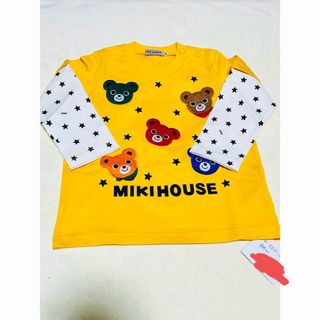 ミキハウス(mikihouse)の【新品未使用】ミキハウス　プッチーロンT80㎝(Ｔシャツ)