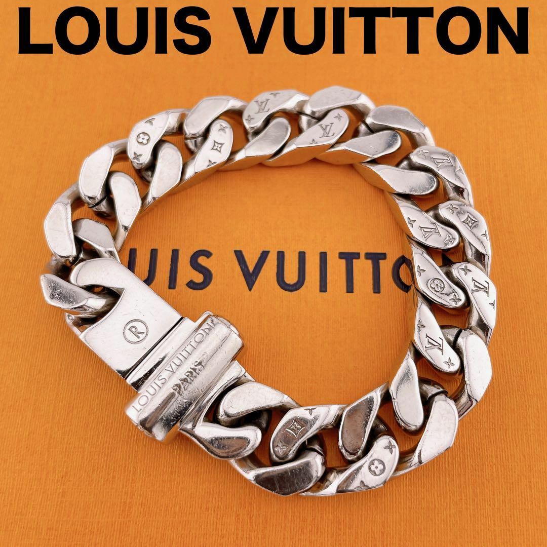 LOUIS VUITTON - 【美品】ルイヴィトン M68273 ブラスレ LVチェーン