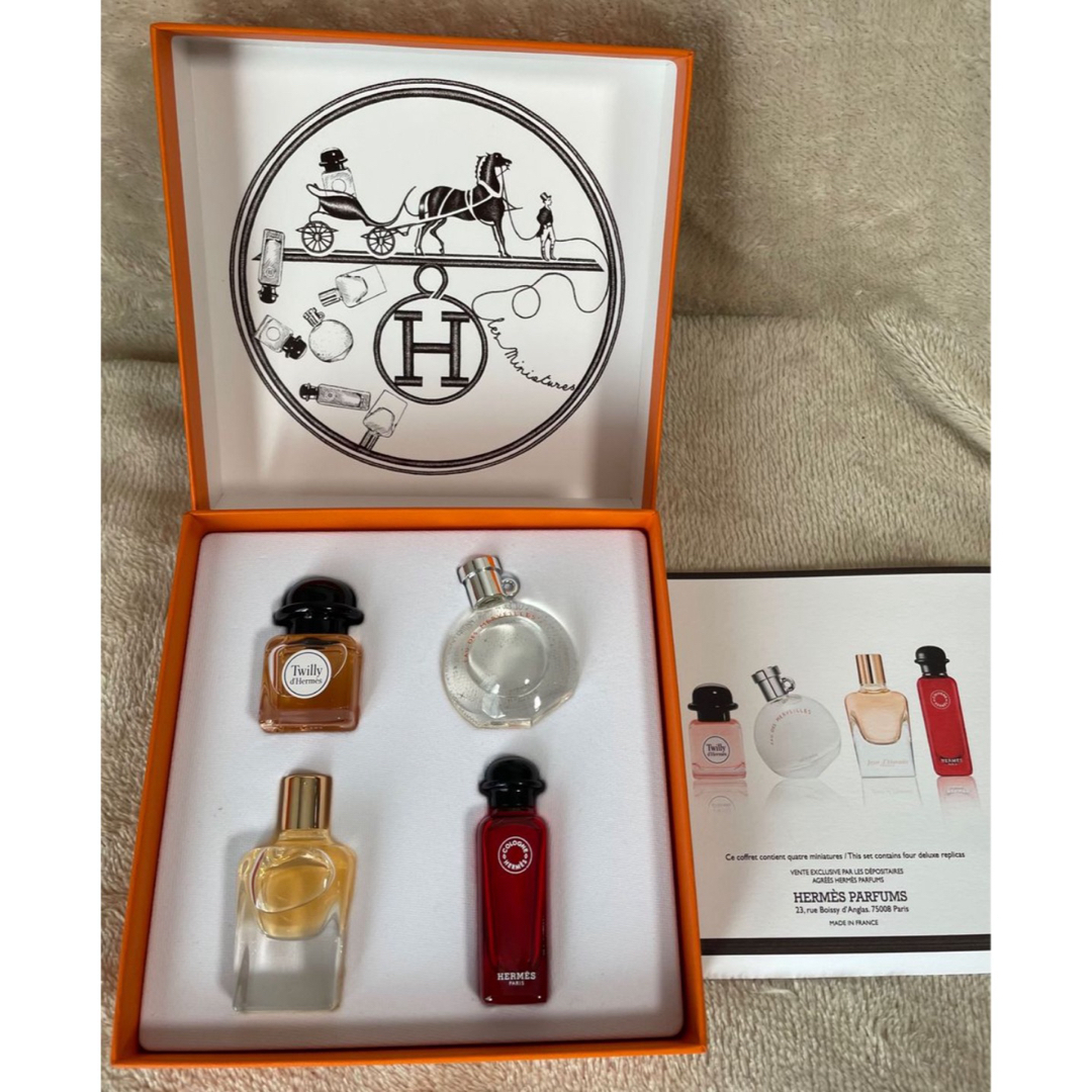 HERMES - 【美品】HERMES エルメス 香水4本セット 香水 HERMES - 【美品】HERMES エルメス 香水4本セット 香水