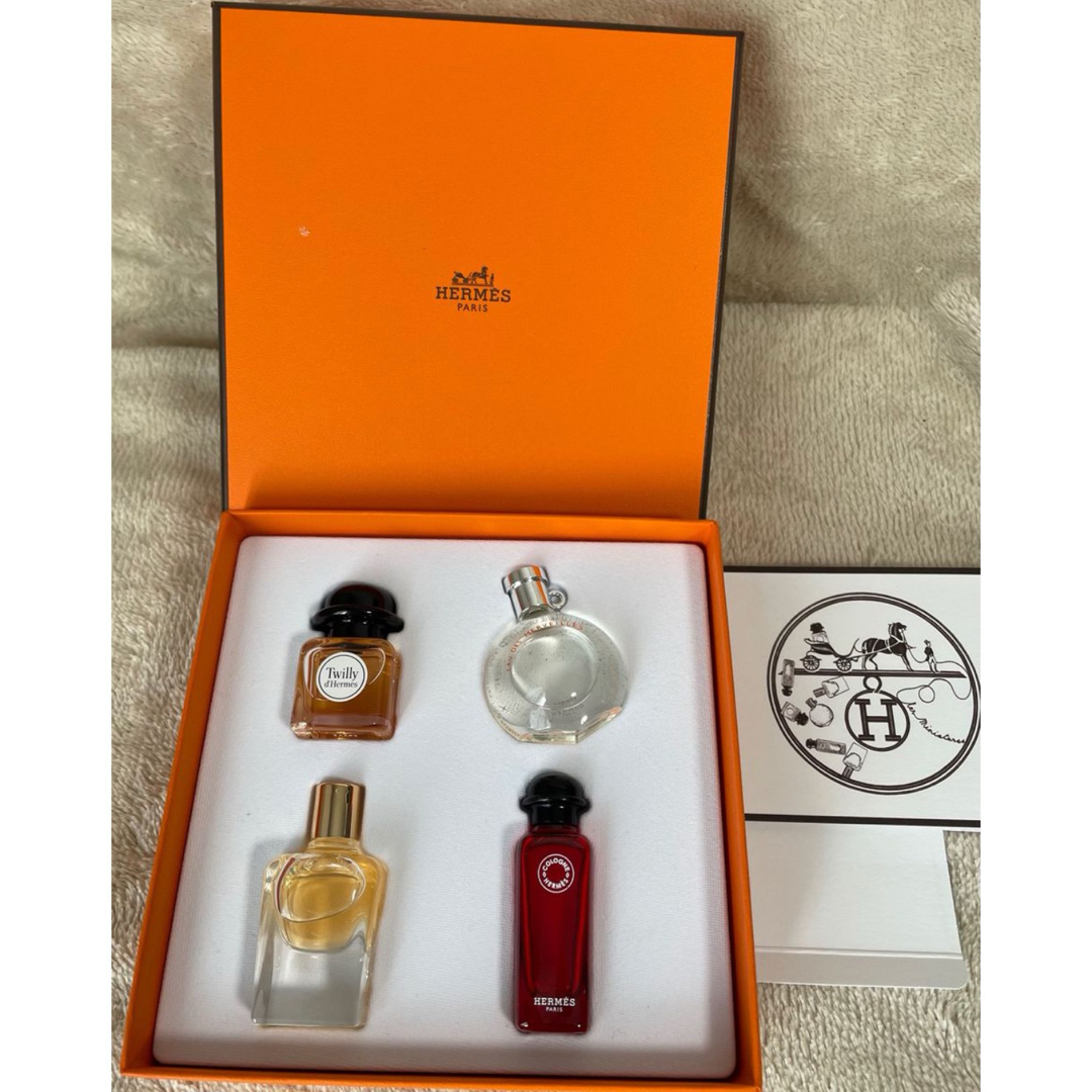 HERMES - 【美品】HERMES エルメス 香水4本セット 香水 HERMES - 【美品】HERMES エルメス 香水4本セット 香水