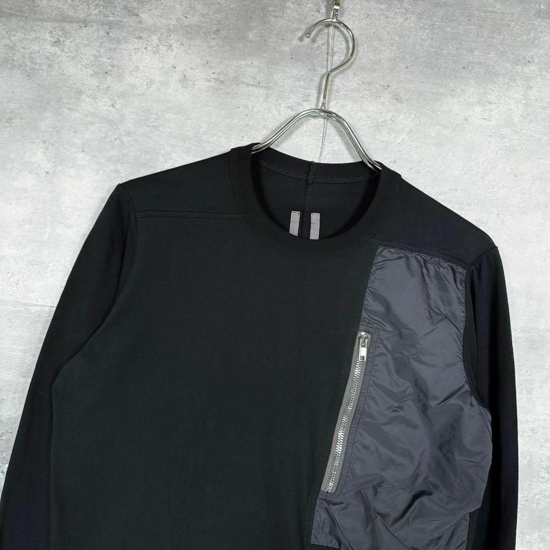 Rick Owens(リックオウエンス)の『Rick owens』 リックオウエンス (S) ポケット付き 長袖Tシャツ メンズのトップス(Tシャツ/カットソー(七分/長袖))の商品写真