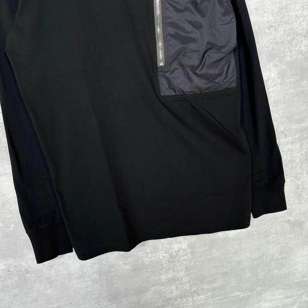 Rick Owens(リックオウエンス)の『Rick owens』 リックオウエンス (S) ポケット付き 長袖Tシャツ メンズのトップス(Tシャツ/カットソー(七分/長袖))の商品写真