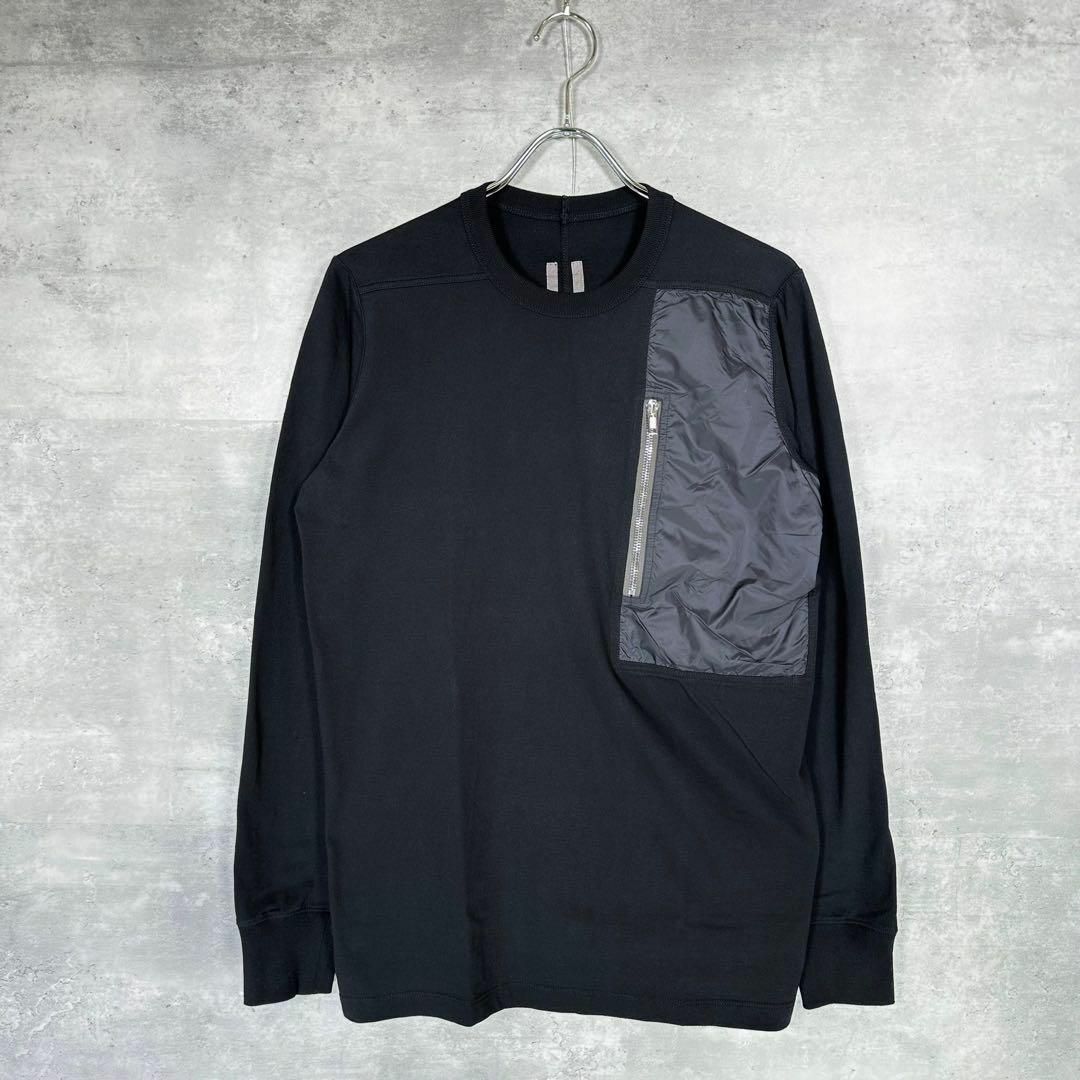 Rick Owens(リックオウエンス)の『Rick owens』 リックオウエンス (S) ポケット付き 長袖Tシャツ メンズのトップス(Tシャツ/カットソー(七分/長袖))の商品写真