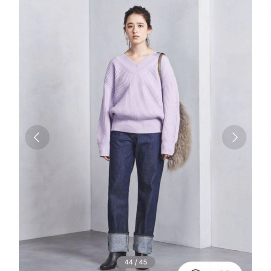 UNITED ARROWS(ユナイテッドアローズ)のユナイテッドアローズ　Ｖネックニット レディースのトップス(ニット/セーター)の商品写真