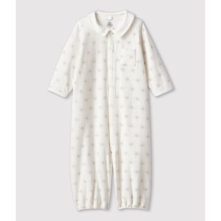 プチバトー(PETIT BATEAU)のプチバトー　２ウェイロンパース　チュビックプリント(ロンパース)