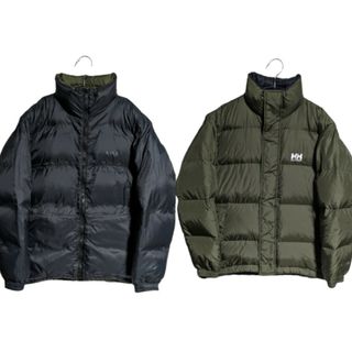 ヘリーハンセン(HELLY HANSEN)のヘリーハンセン リバーシブル ダウンジャケット メンズ Ｍ HOZ12161(ダウンジャケット)