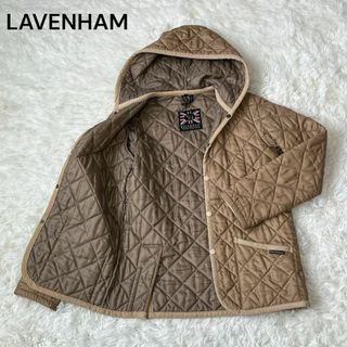 LAVENHAM ラベンハム　キルティング　ジャケット　ベージュ　ブラウン　36