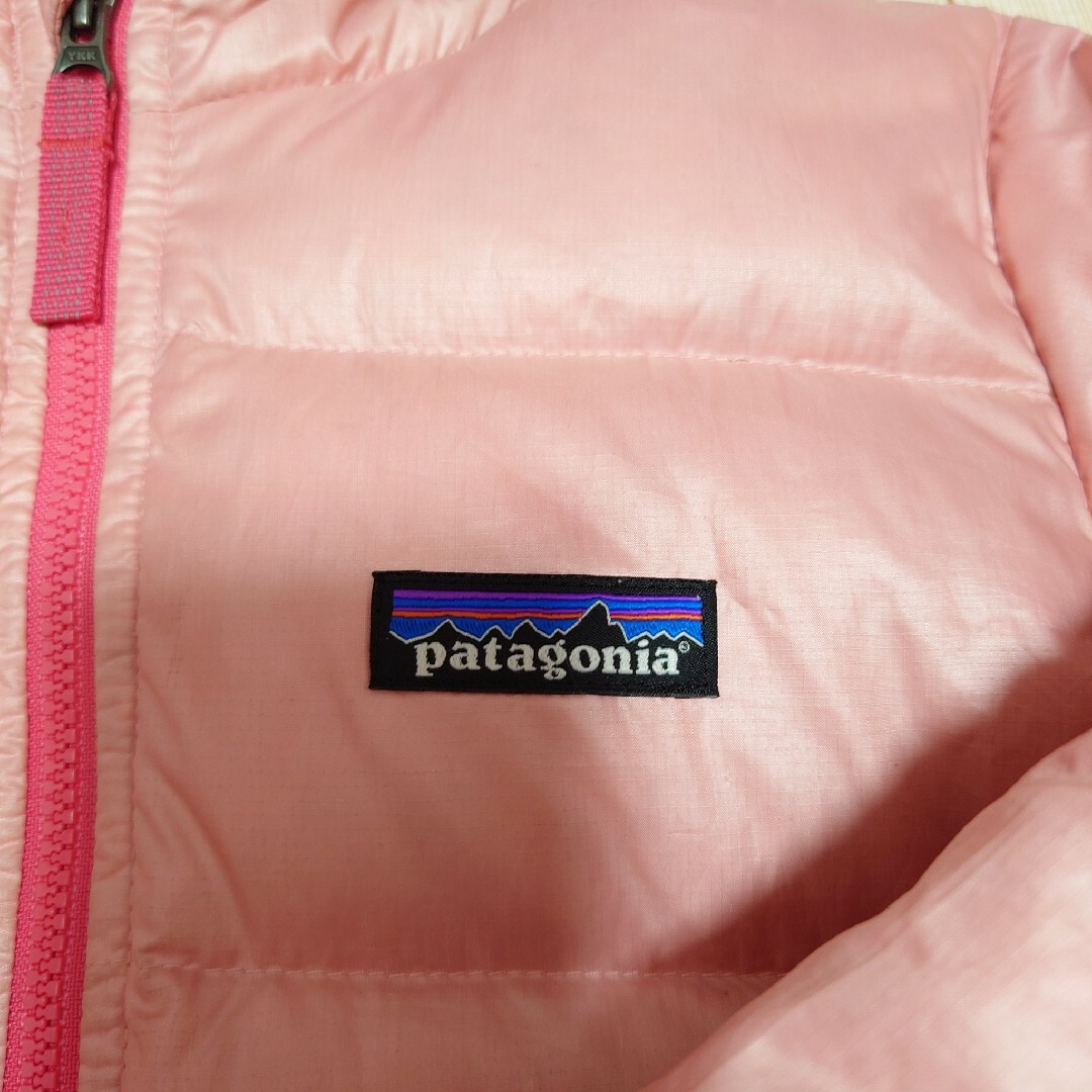 patagonia(パタゴニア)のパタゴニア♡ダウン♡4T♡ピンク♡ キッズ/ベビー/マタニティのキッズ服女の子用(90cm~)(ジャケット/上着)の商品写真