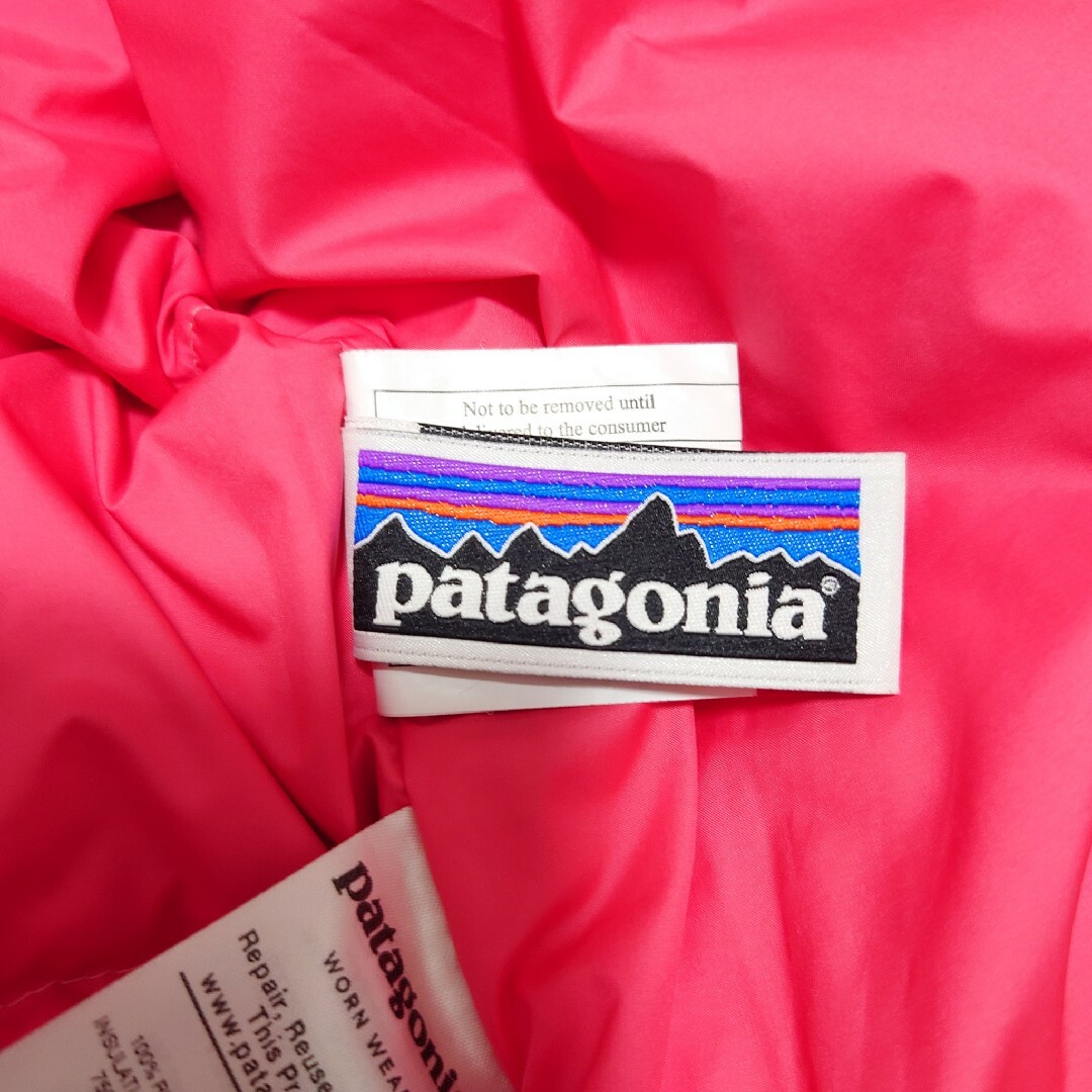 patagonia(パタゴニア)のパタゴニア♡ダウン♡4T♡ピンク♡ キッズ/ベビー/マタニティのキッズ服女の子用(90cm~)(ジャケット/上着)の商品写真