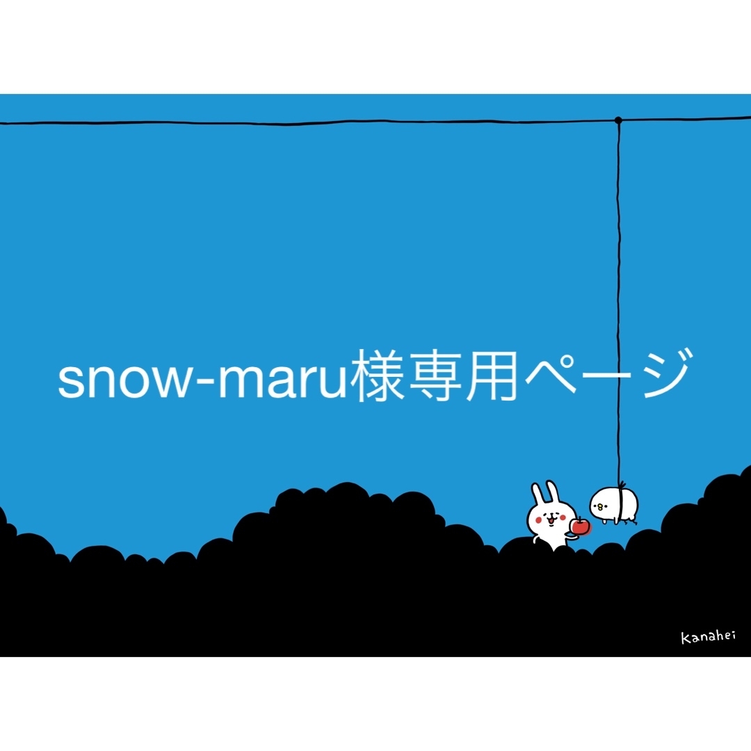 snow-maru様 専用ページの通販 by ブルーベリー's shop｜ラクマ