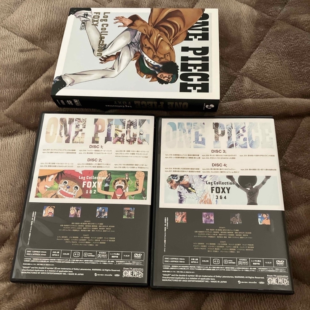 ONE PIECE(ワンピース)の新品未使用　ONE PIECE LOG Collection FOXY エンタメ/ホビーのDVD/ブルーレイ(アニメ)の商品写真